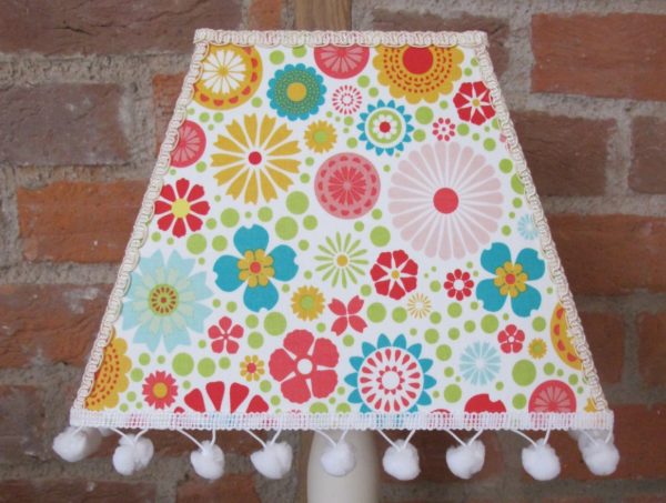 Flower lampshade